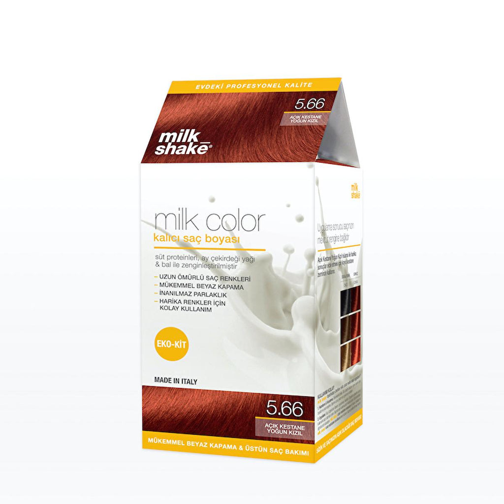 milk_shake Milk Color Eko Permanent Hair Dye Set - Long-Lasting, Nourishing Hair Color with Milk Proteins & Sunflower Oil