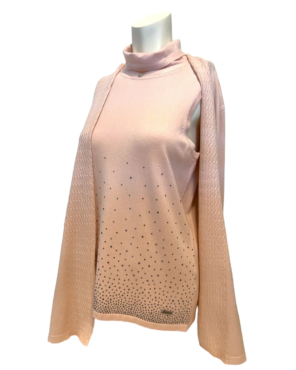 KADOU BOUTIQUE Rhinestone Embellished Tank — main product shot