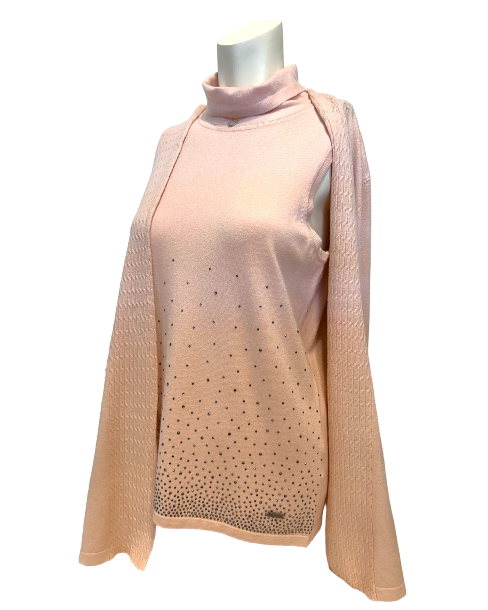 KADOU BOUTIQUE Rhinestone Embellished Tank — main product shot