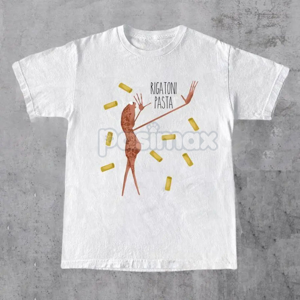 Pasimax Rigatoni Pasta & Worm Graphic Tee — main product shot