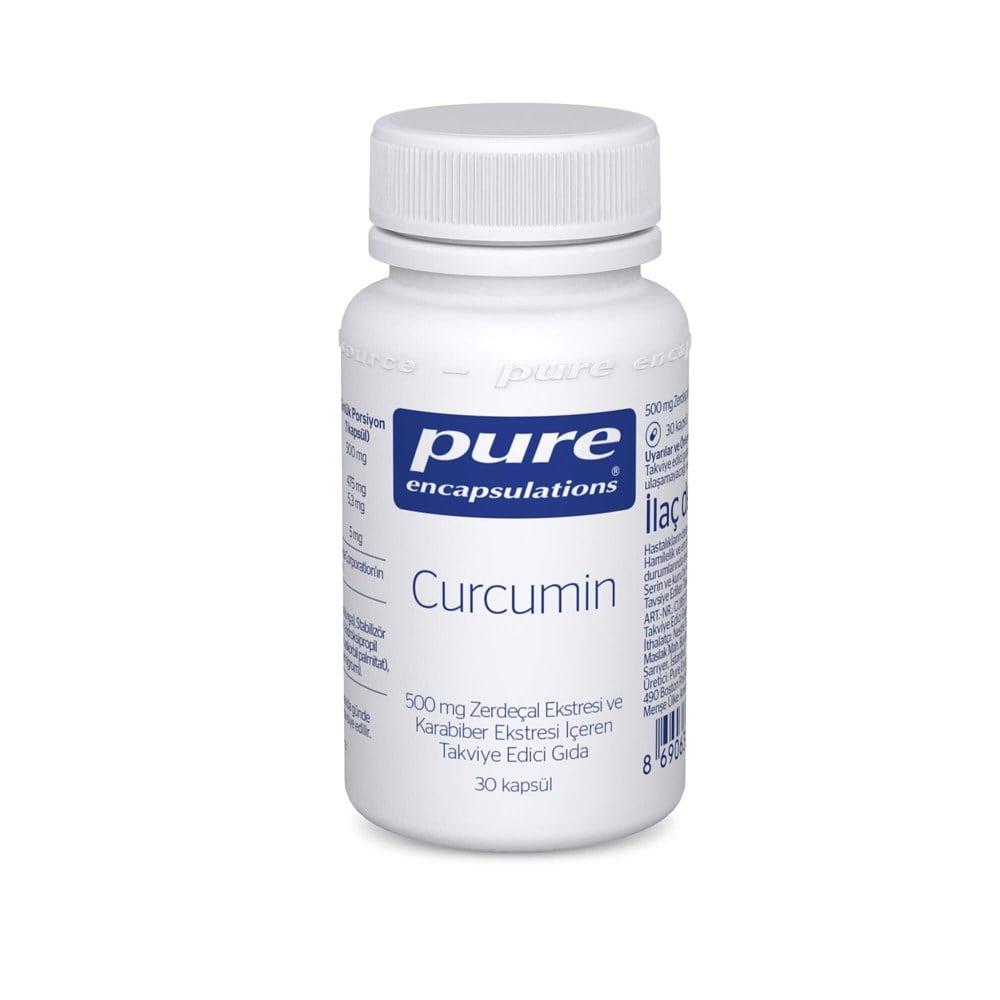 Pure Curcumin: 500mg Turmeric Extract Supplement with BioPerine for Enhanced Absorption - Natural Anti-Inflammatory & Joint Health - 30 Capsules