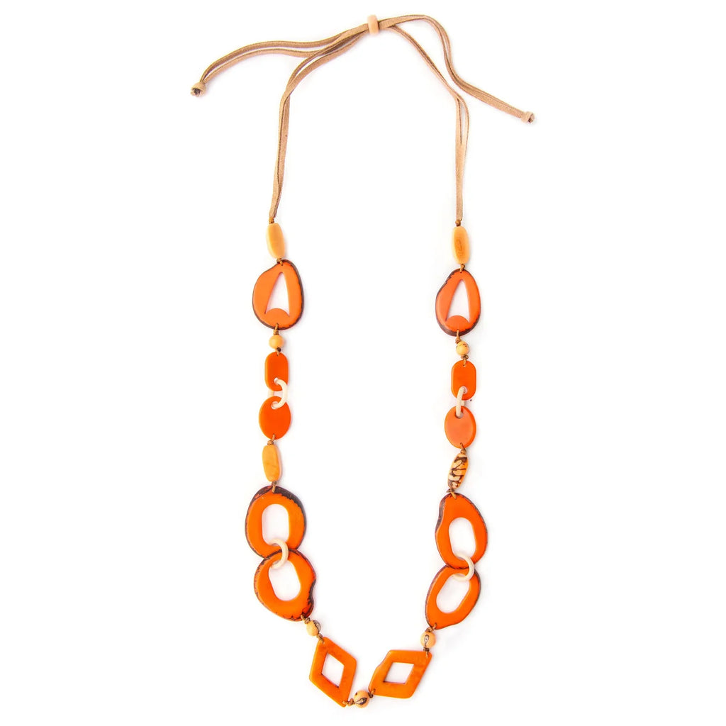 KADOU BOUTIQUE Tagua Rita Necklace — detail close-up