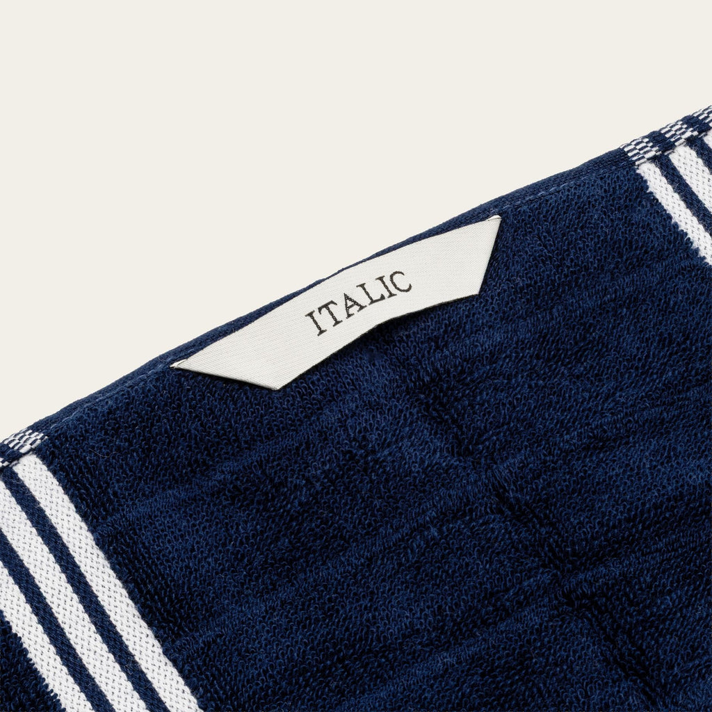 Italic Nautilus Towels — size reference