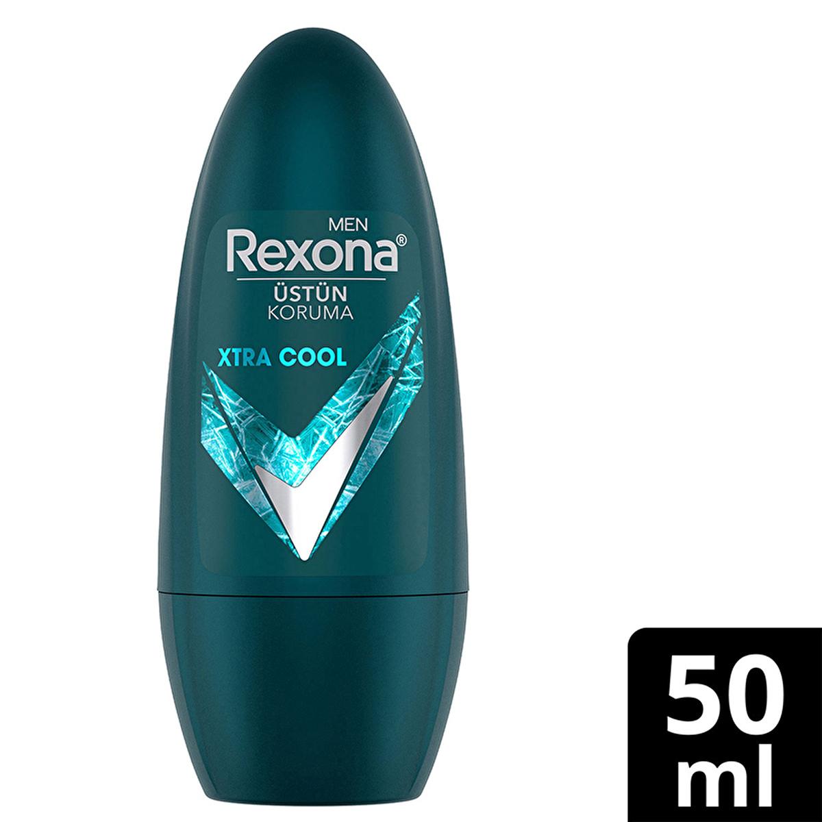 Rexona Xtra Cool Roll-On Deodorant for Men - 72 Hour Protection, Long-Lasting Freshness