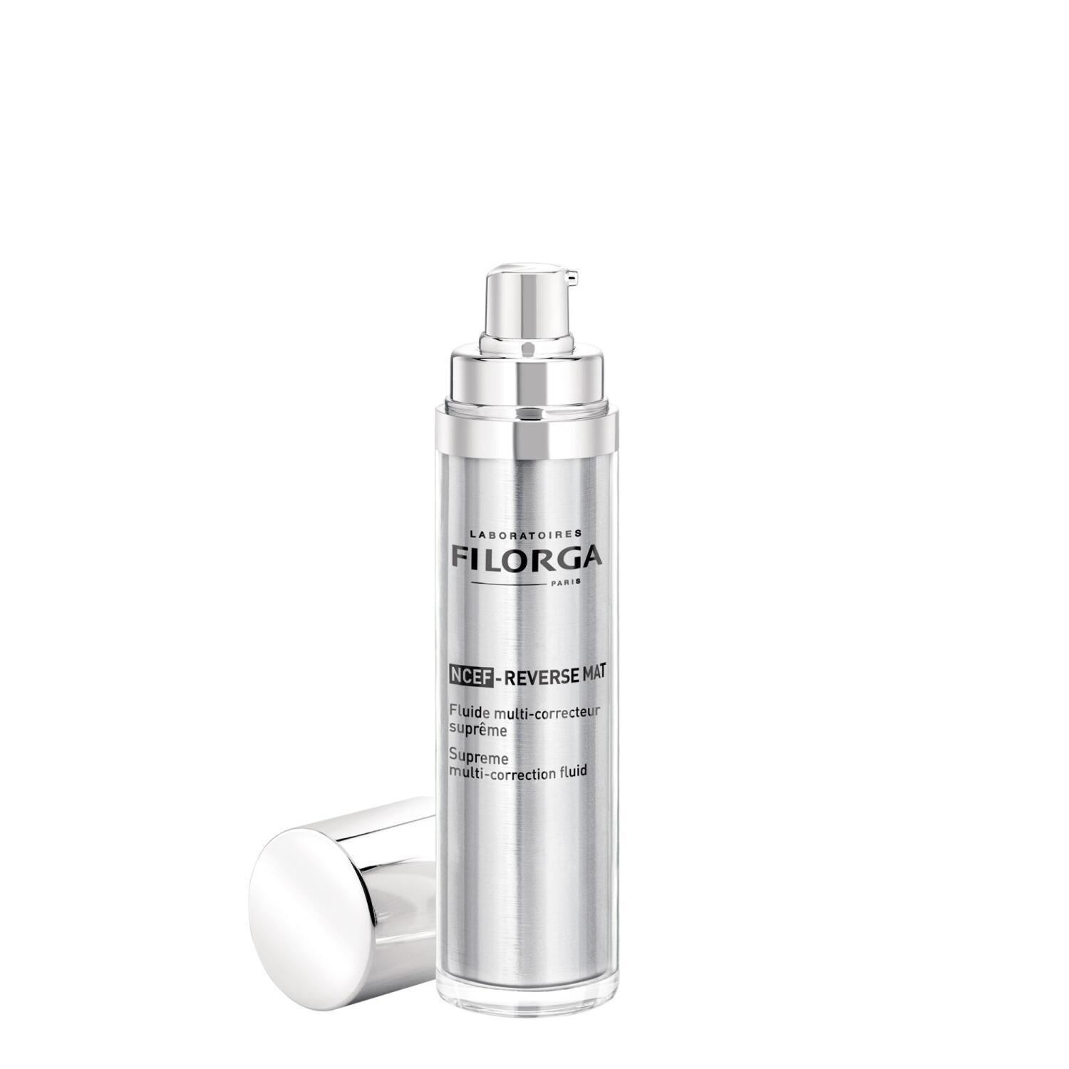 Filorga Nctf Reverse Mat Supreme Regenerating Fluid - Anti-Aging Serum for Matte Finish, Strengthens Skin, 50ml