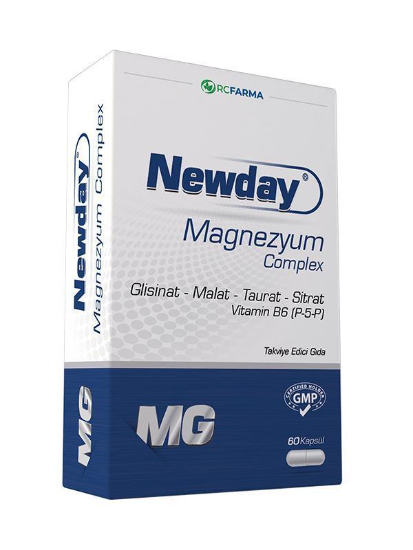 Newday Magnesium Complex - 60 Capsules