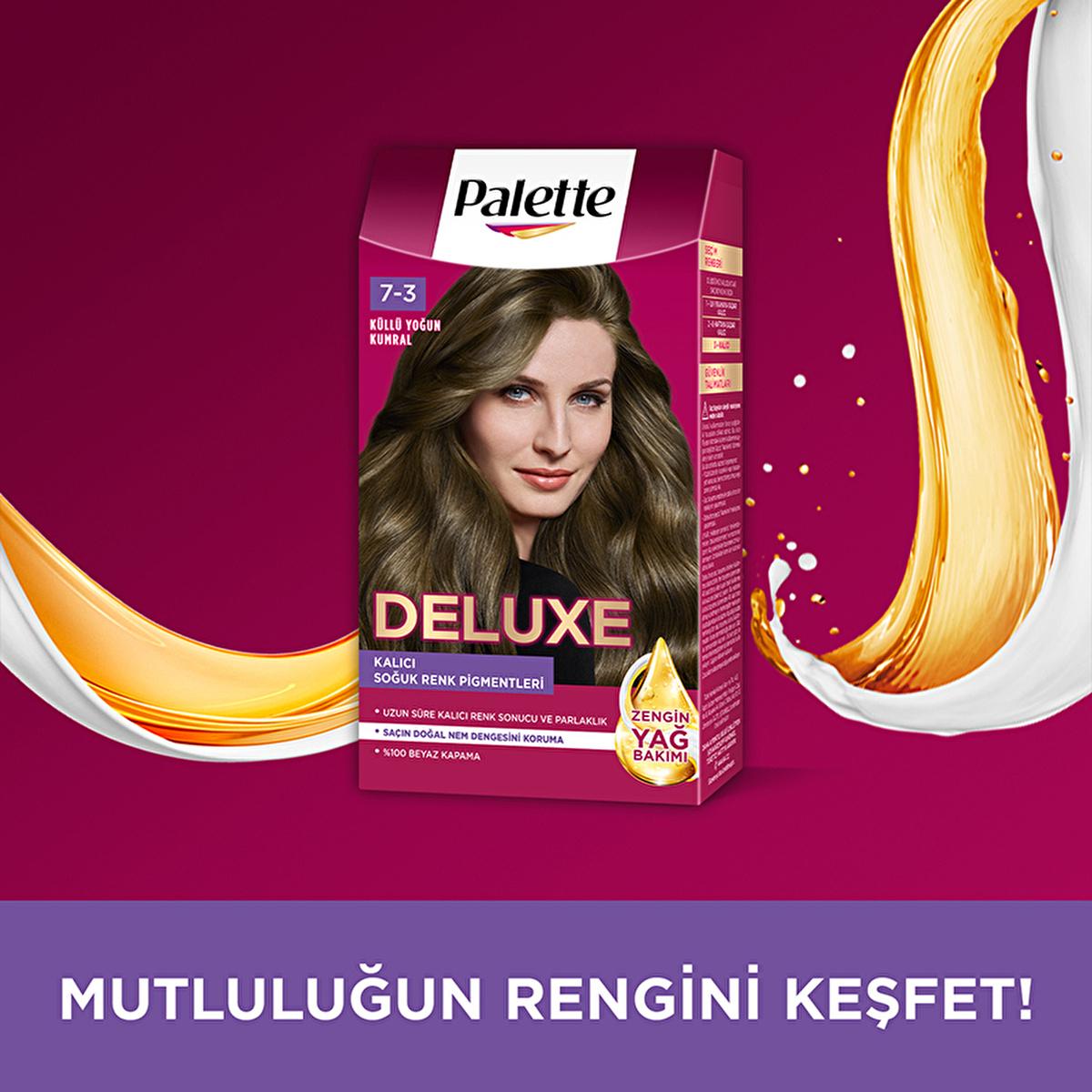 Palette Deluxe Hair Dye - Intense, Long-Lasting Color with Micro Oils for Vibrant Hair