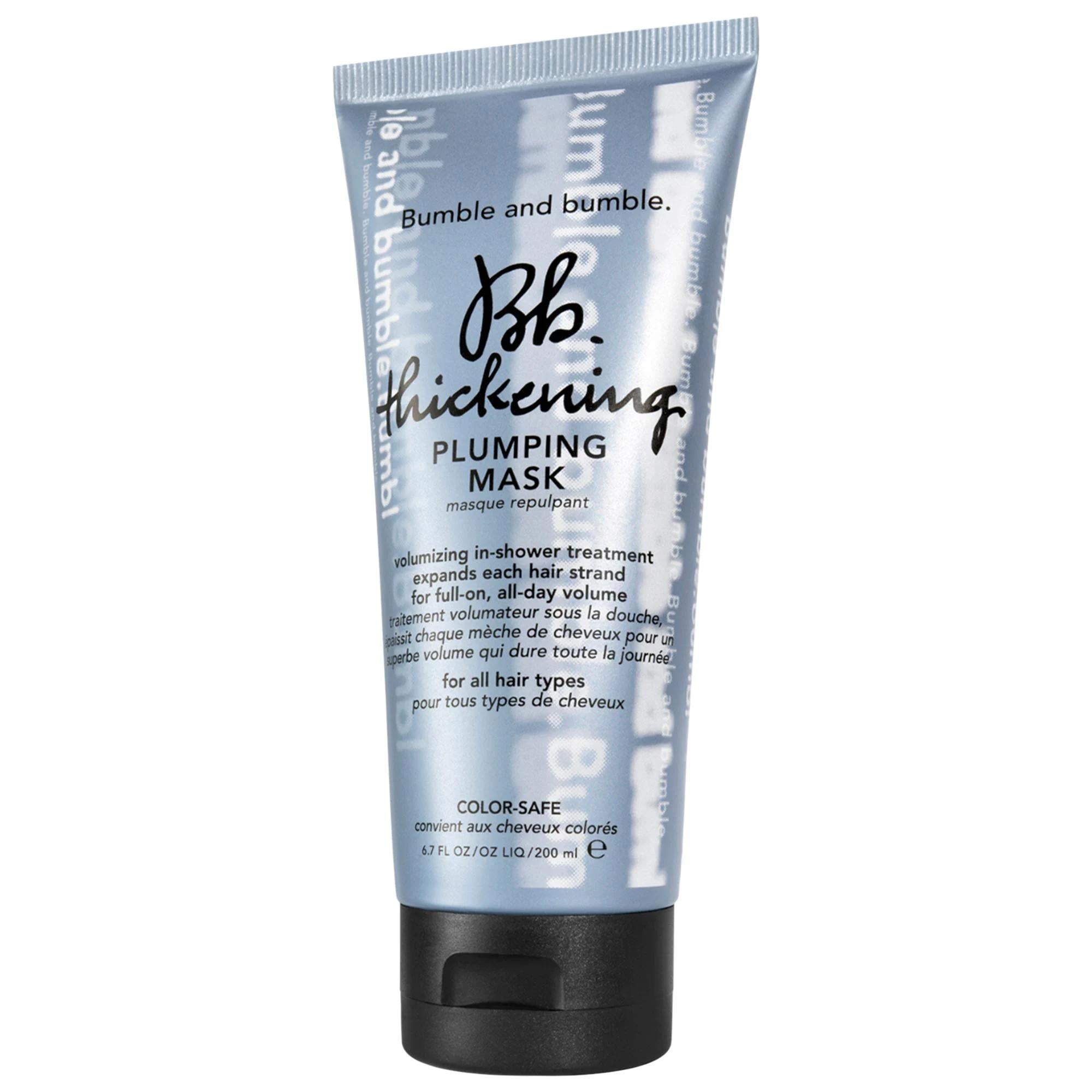 Moroccanoil Thickening Plumping Hair Mask - Cruelty-Free Volumizing Hair Treatment for Fine & Medium Hair