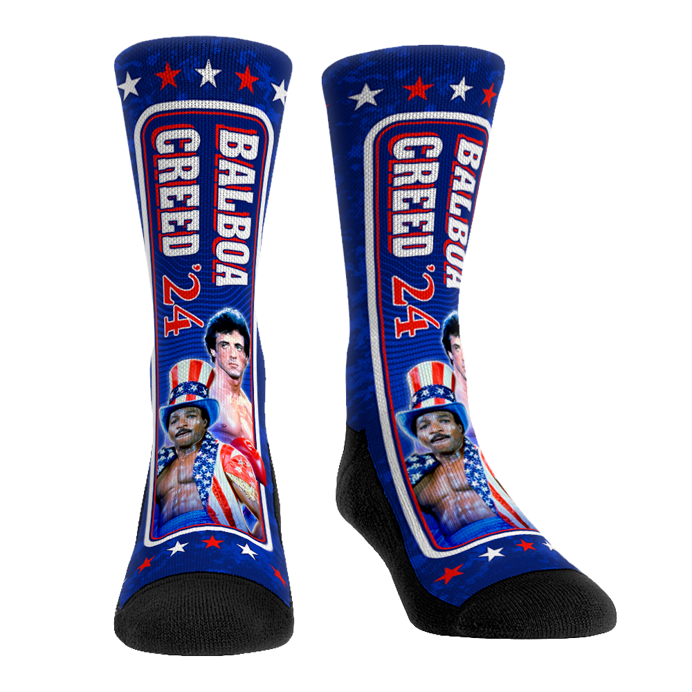 Rock 'Em Socks Rock 'Em Socks Rocky - Running Mates - Balboa Creed — main product shot