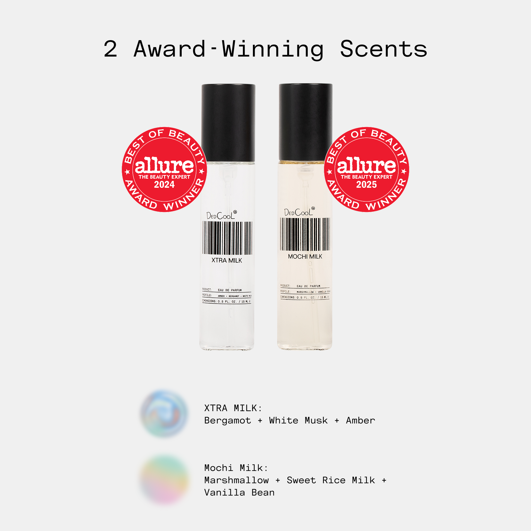 Travel Spray Duo Xtra Milk + Mochi Milk – DedCool, view 2