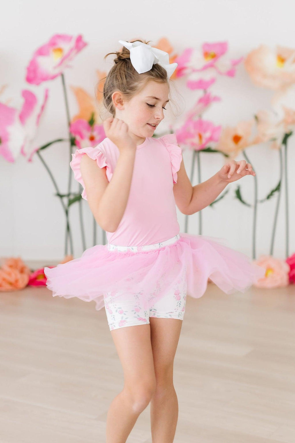 Mila & Rose ® Rosie Posie Tutu Shorts — detail close-up