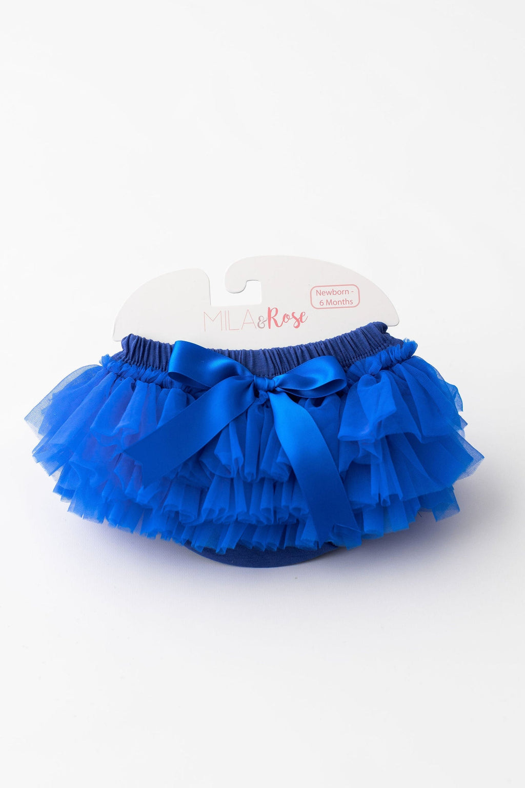 Mila & Rose ® Royal Blue Ruffle Tutu Bloomer — main product shot