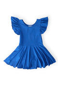 Mila & Rose ® Royal Blue S/S Twirl Leotard — main product shot