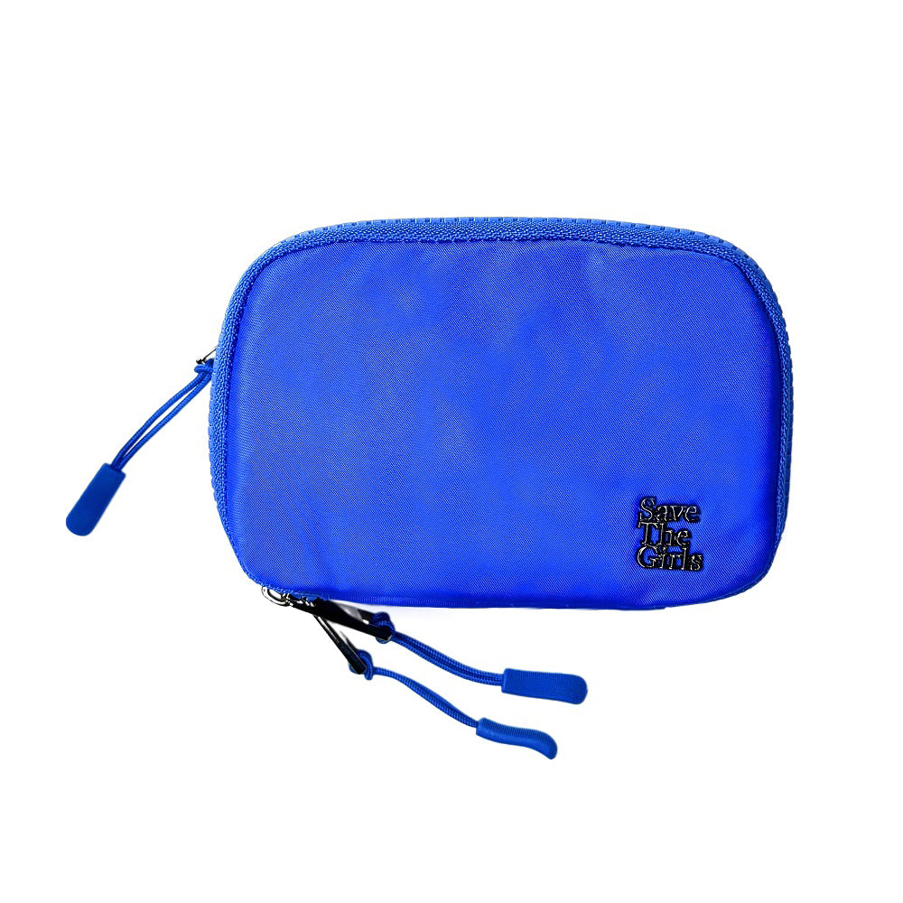 SaveTheGirls Active Recycled RFID Double Pouch — feature highlight