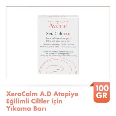 Avene XeraCalm A.D Ultra Rich Cleansing Bar: Soothe Dry, Sensitive Skin - Soap & Fragrance Free Relief for Eczema & Irritation