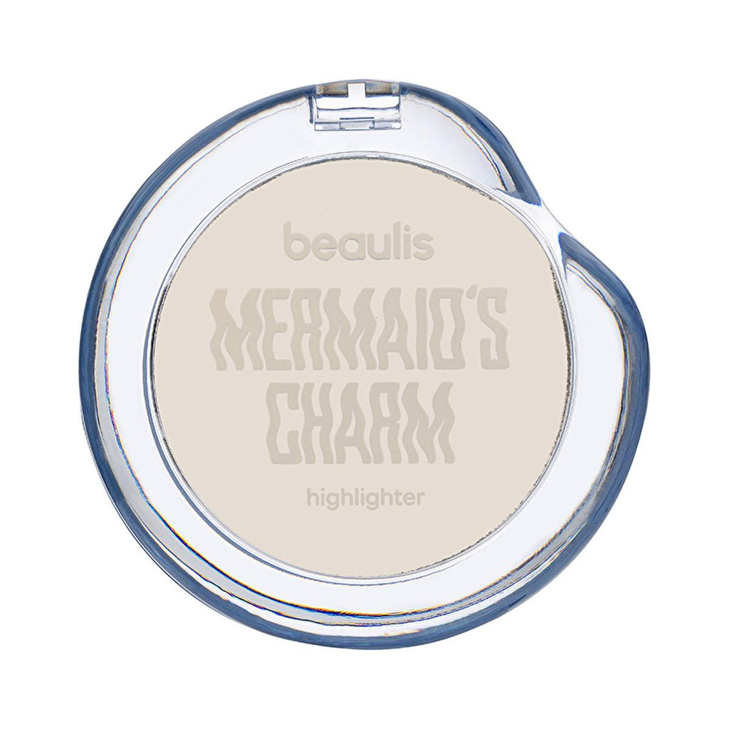 Beaulis Mermaid's Charm Highlighter: White Sands Illuminator for Shimmering, Glowing Skin