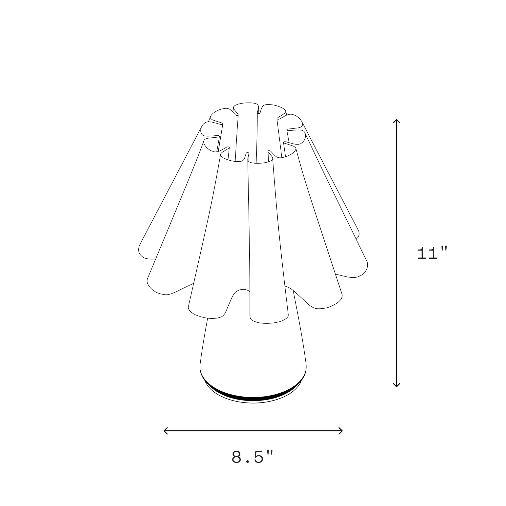 Ruff Lamp – Wooj Design, view 3