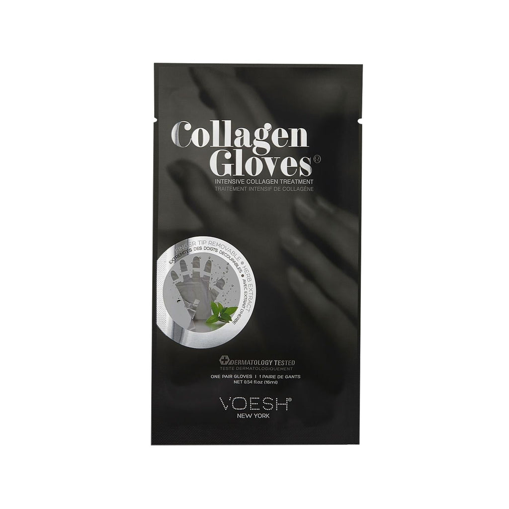 Voesh New York Collagen Hand Gloves - Moisturizing & Nourishing Collagen-Infused Gloves for Dry Hands, Collagen Skincare, Naneli Kolajen Eldiveni