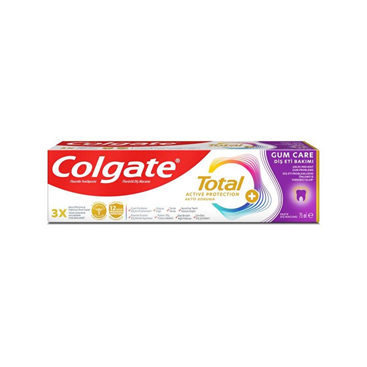 Colgate Total Pro Gum Health Toothpaste - Prevents Gingivitis, Gentle on Sensitive Gums, Advanced Oral Hygiene