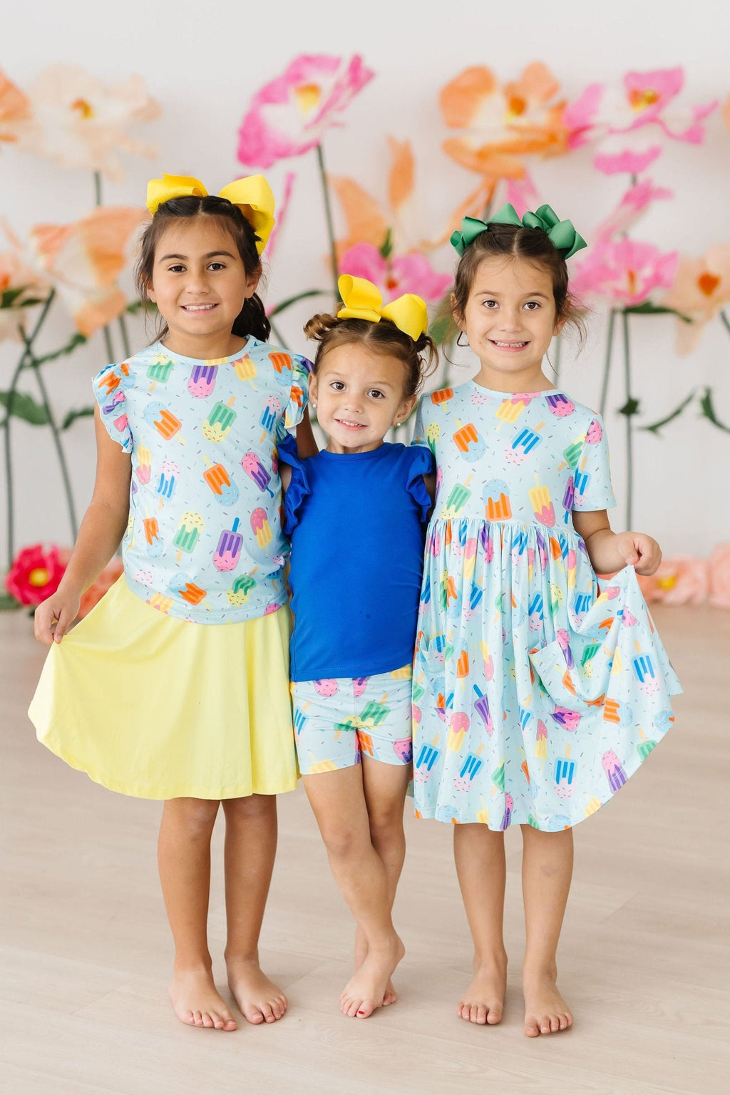 Mila & Rose ® Sweet Treat S/S Ruffle Tee — detail close-up