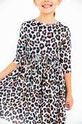 Mila & Rose ® Wild One 3/4 Sleeve Pocket Twirl Dress — main product shot