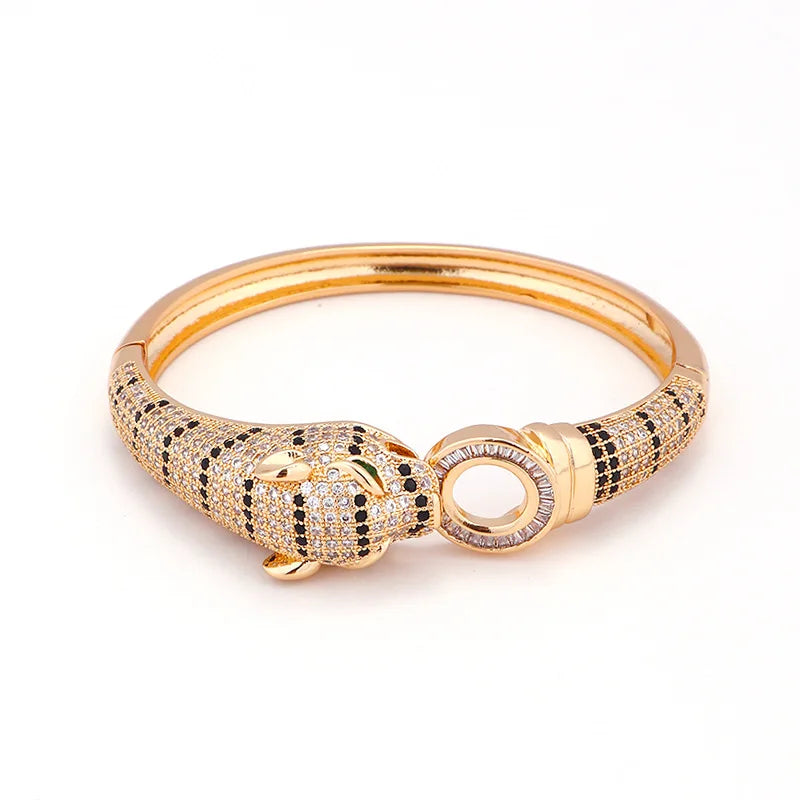 Envy NYC Envy NYC Leopard Bling Women's Bracelet — detail shot 6