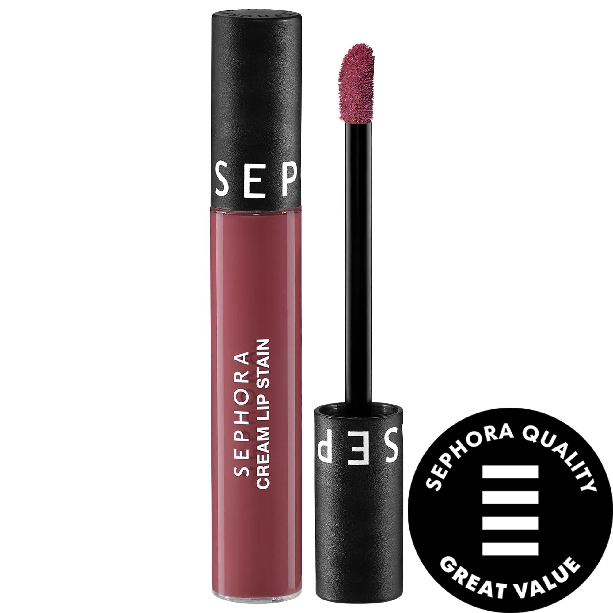 KOSAS Cream Lip Stain 10HR Liquid Lipstick - Long-Lasting, Hydrating, Vegan Lip Color