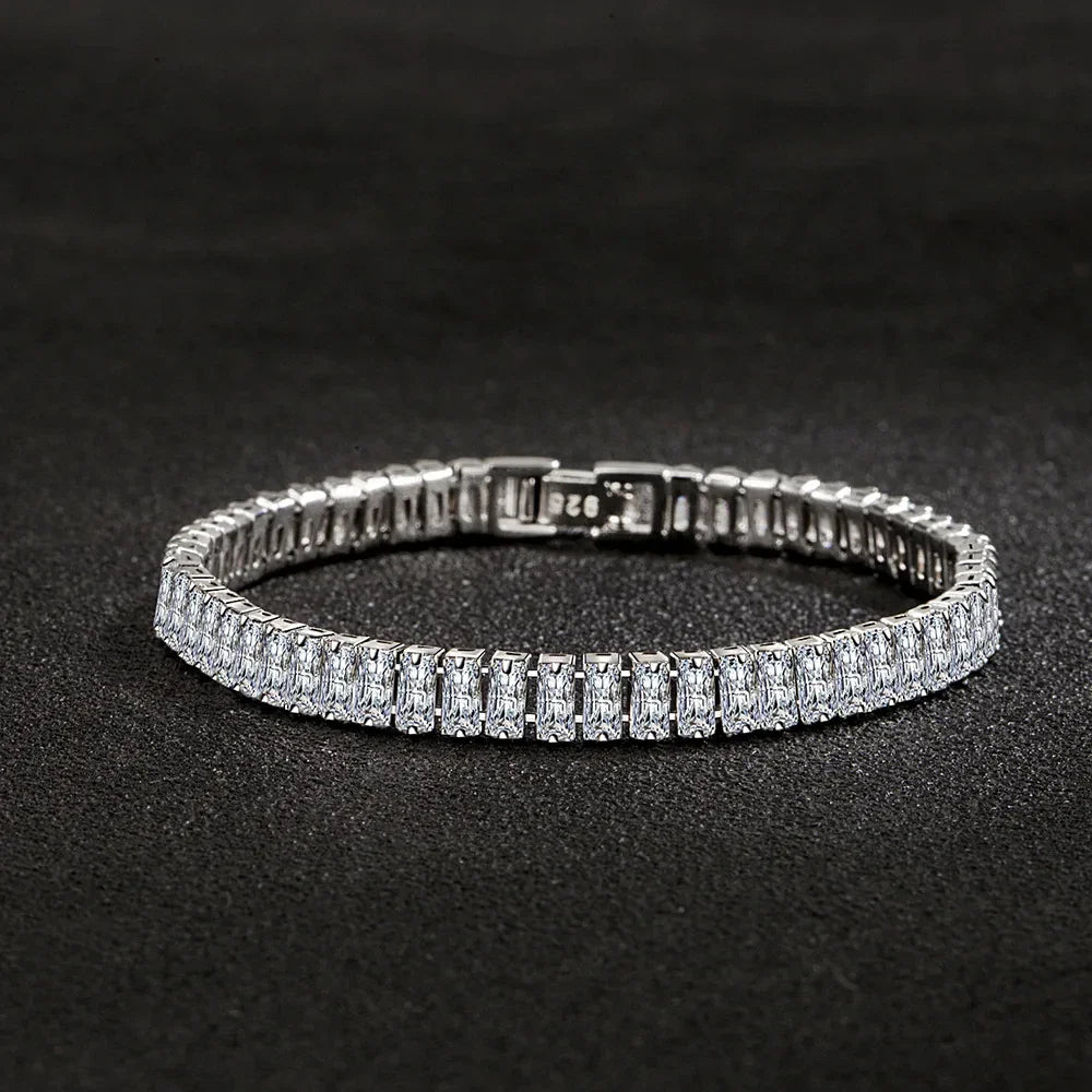 Envy NYC Envy NYC Lux 925 SS Crystal Bracelet — Envy NYC branding close-up