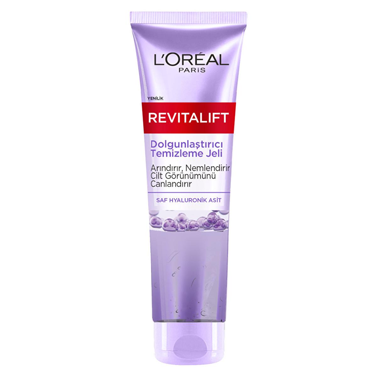 Loreal Paris Revitalift Plumping Cleansing Gel - Hyaluronic Acid Facial Cleansing Gel