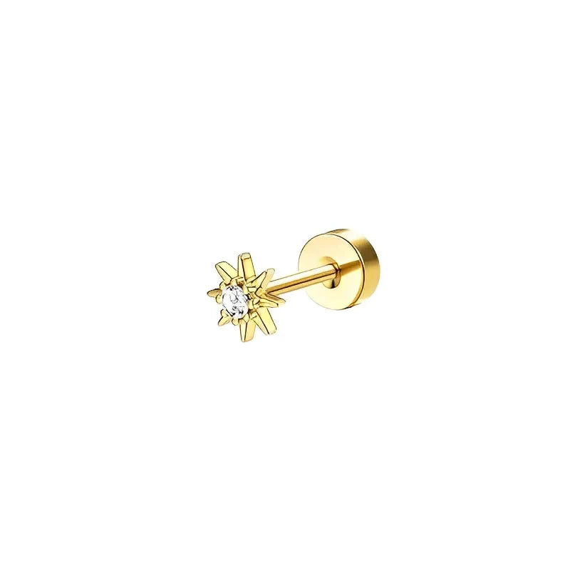 SORI STYLE Bobisty Stud Hoop Earrings — feature highlight