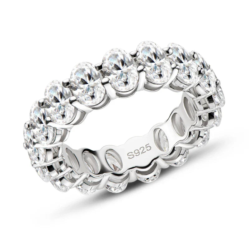 MyClosetAid 925 Sterling Silver Eternity Band — lifestyle context