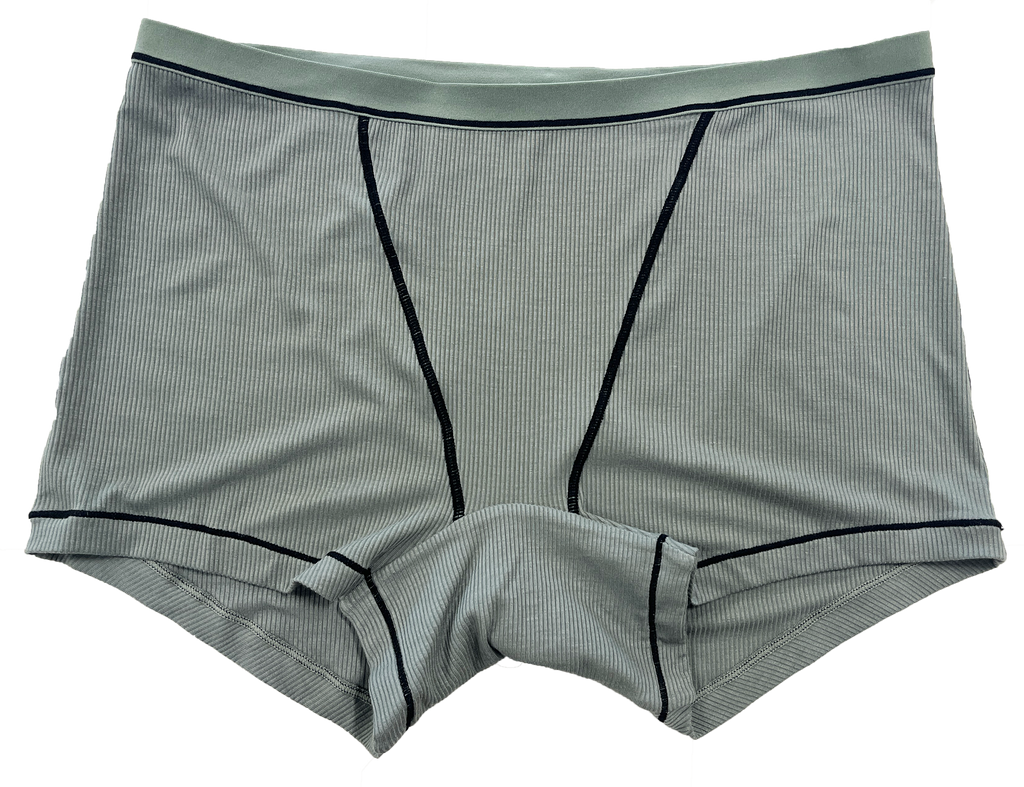 Love Libby Panties Modal Short with Contrast Stitching, 1X-2X - Last Chance! — main product shot