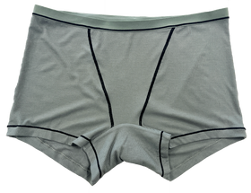 Modal Short with Contrast Stitching, 1X-2X - Last Chance!