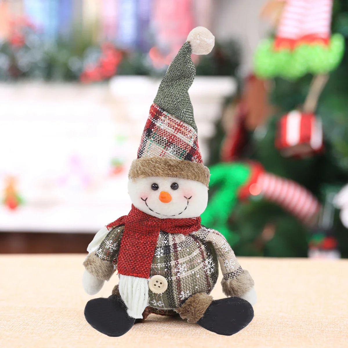 Christmas Doll Ornaments Merry Christmas Decorations For Home Table Decor Xmas Gift 2025 Navidad Natal New Year Decor 2026 Noel