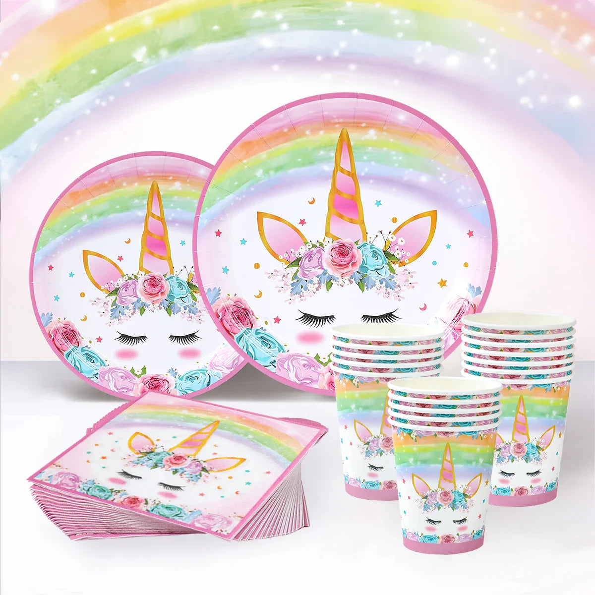 Perfecsy Unicorn Gift Boxes Birthday Party Decoration Kids Unicorn Party Favor Boxes Baby Shower Birthday Party Decorations S