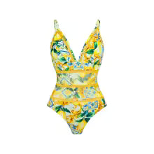 One Piece Swimsuit Push Up Women Swimwear