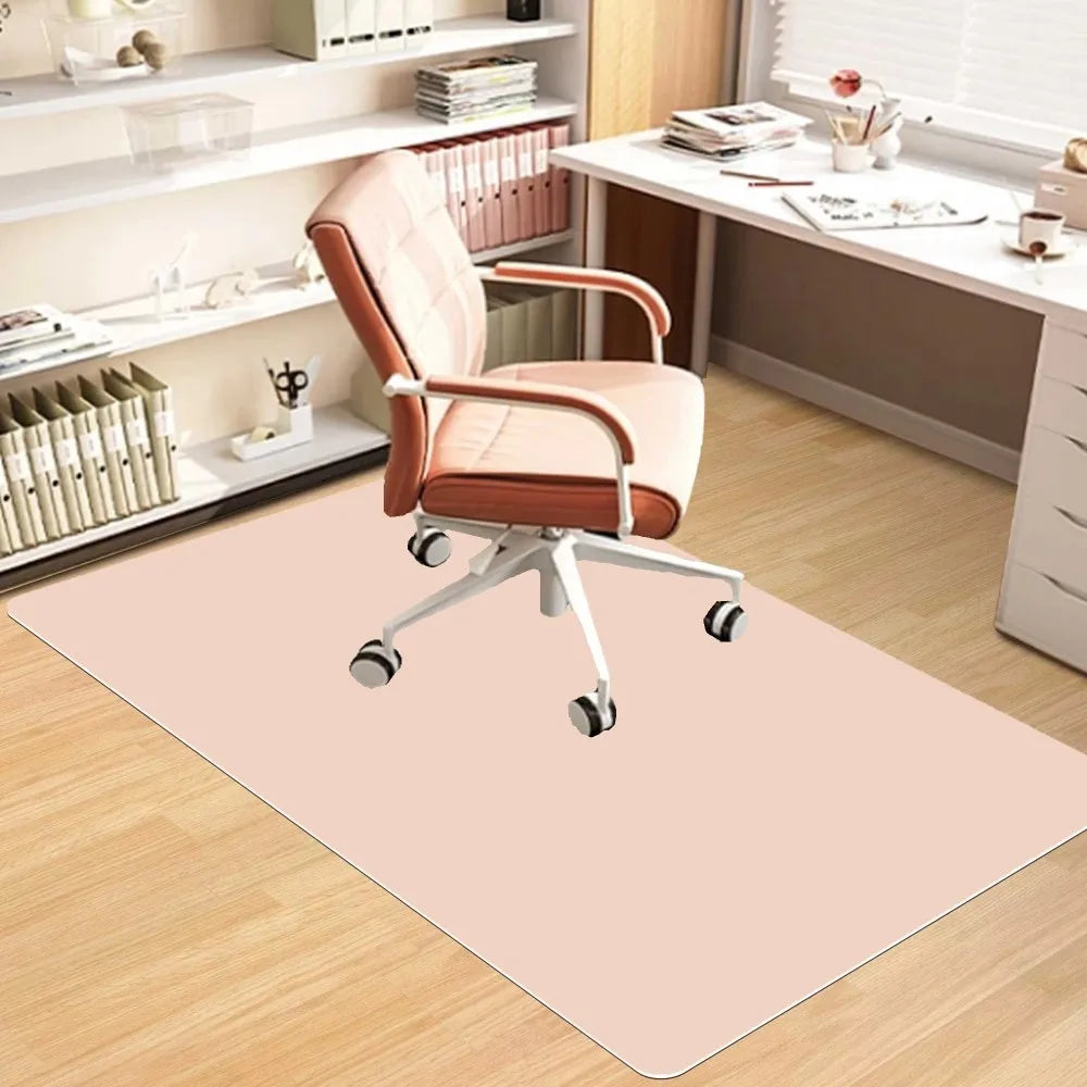 Perfecsy VIKAMA Scandinavian Style Mute Office Carpet Stain-Resistant Rolling Wheelchair Study Home Office Carpet Wear-Resist