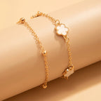 Envy NYC Envy NYC Clover Anklet Braclet — construction detail
