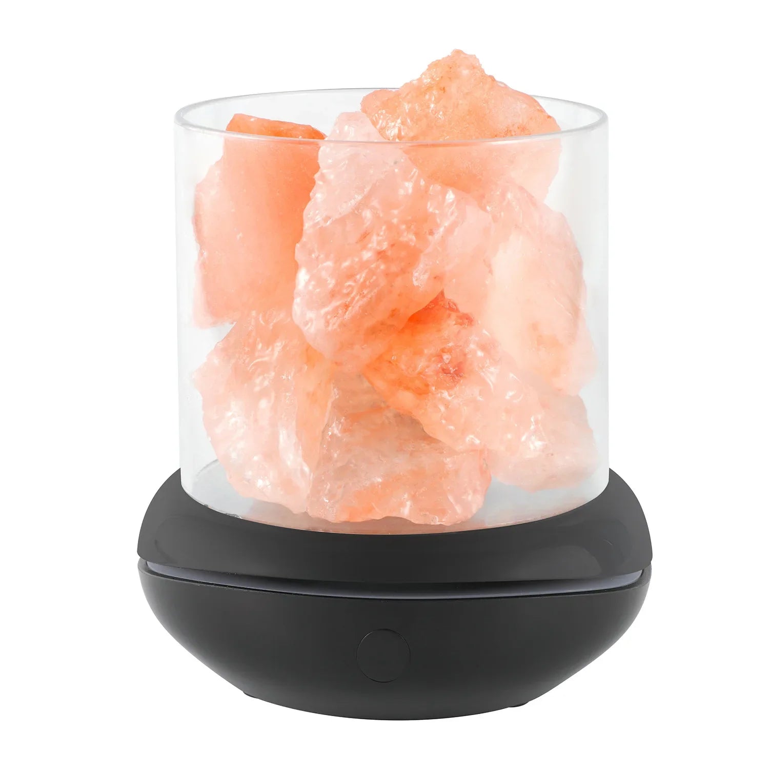 Perfecsy Aroma lamps Natural Himalayan Salt Lamp USB Pink Salt Rocks Lamp Multi-Color Romantic Night Light for Original Birth