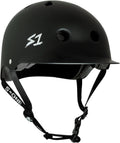 S1 Lifer Brim Helmet - Black Matte by Skates USA