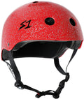 S1 Lifer Helmet - Red Gloss Glitter by Skates USA