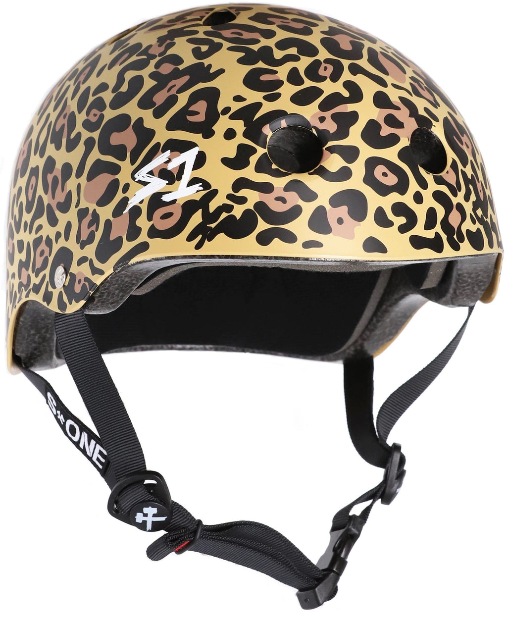 S1 Lifer Helmet - Tan Leopard Matte by Skates USA