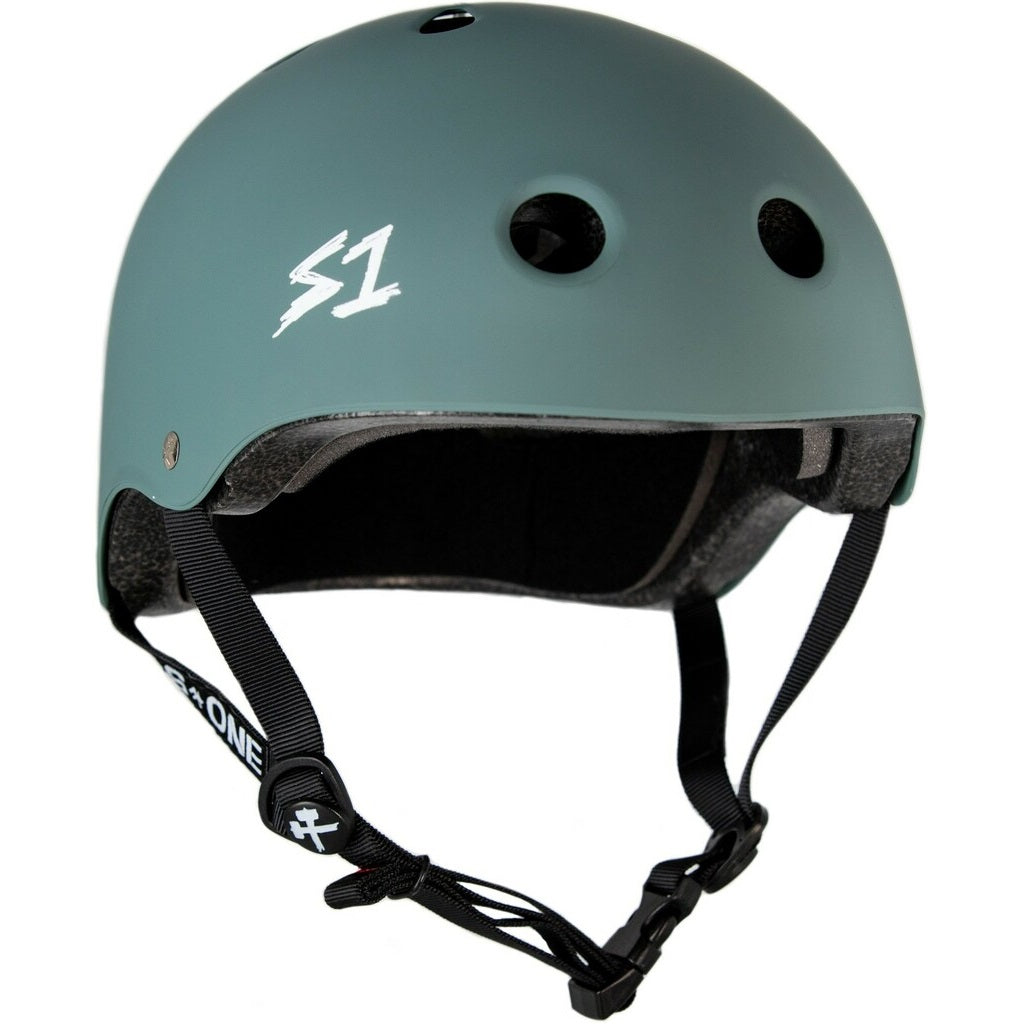 S1 Lifer Helmet - Tree Green Matte by Skates USA