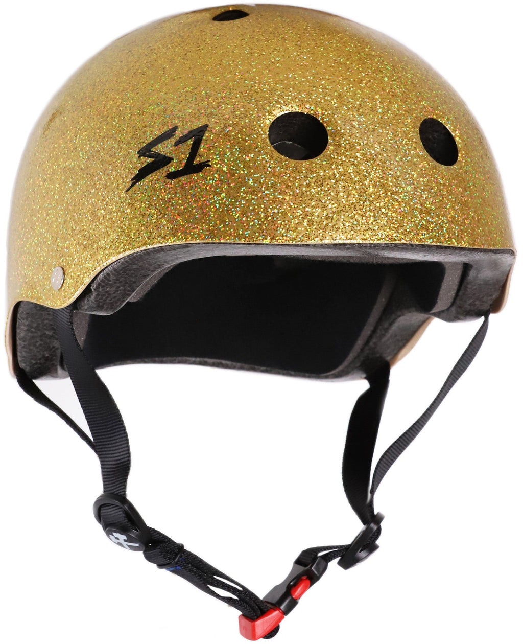 S1 Mini Lifer Helmet - Gold Gloss Glitter by Skates USA