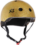 S1 Mini Lifer Helmet - Gold Gloss Glitter by Skates USA