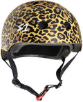 S1 Mini Lifer Helmet - Tan Leopard Print Matte by Skates USA