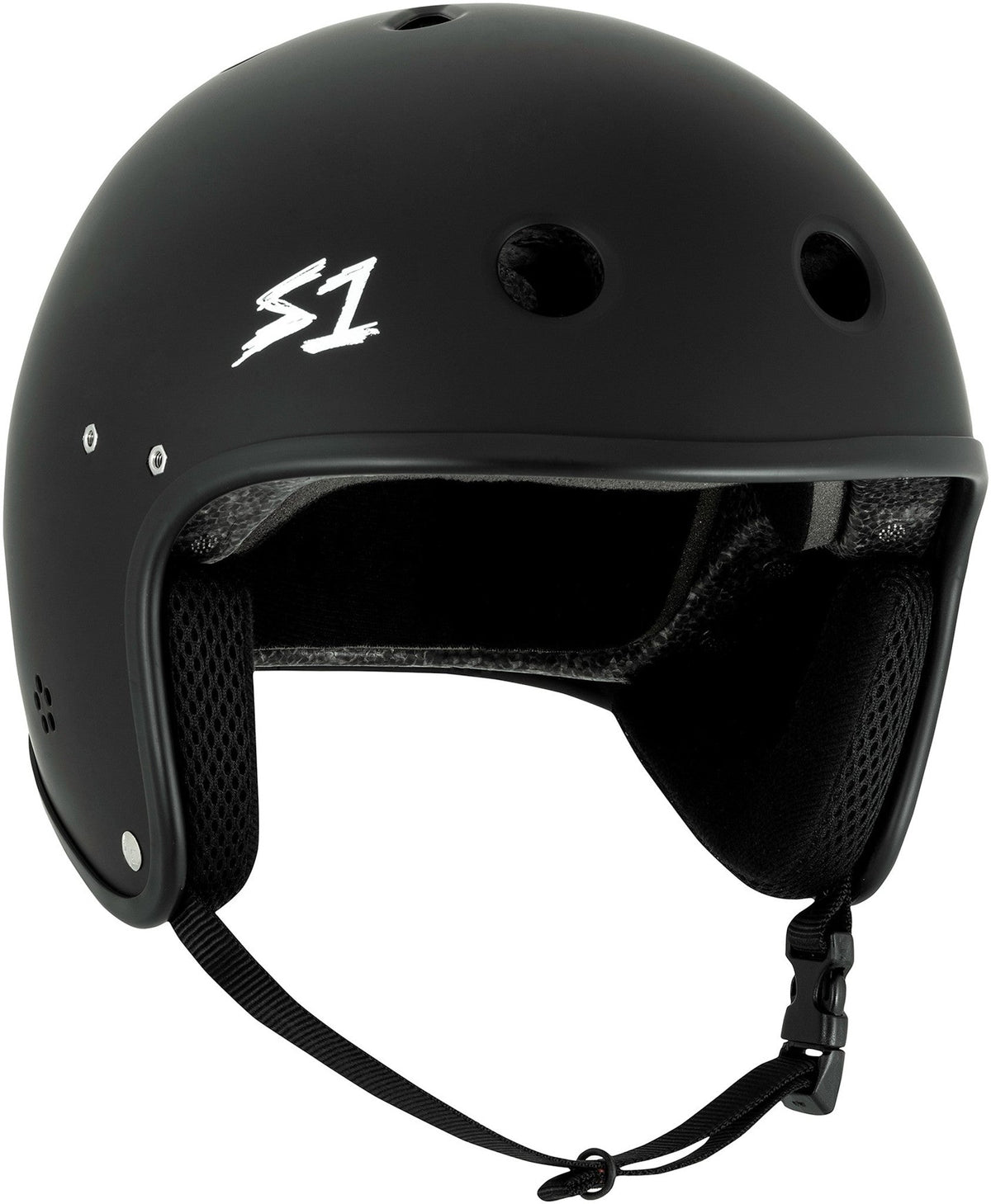 S1 Retro Lifer E-Helmet - Black Matte by Skates USA
