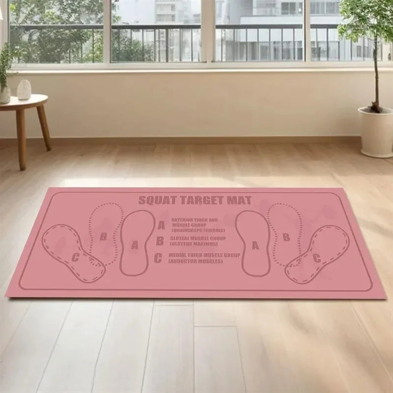 Perfecsy Yoga Door Mat Anti-Slip Noise Reduction Floor Mat Pilates Fitness Mat Home Floor Mat Indoor and Outdoor Carpet Home 
