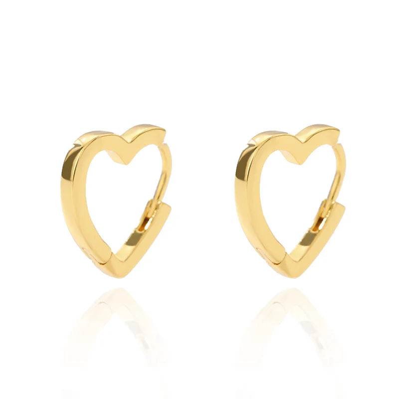 SORI STYLE Minimalist Star Hoop Earrings for Everyday Elegance — flat-lay composition