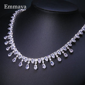 Envy NYC Exquisite Cubic Zircon Necklace
